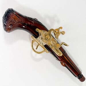 Vintage Avon Tai Winds Flintlock Gun Pistol After Shave Bottle 4oz Decanter